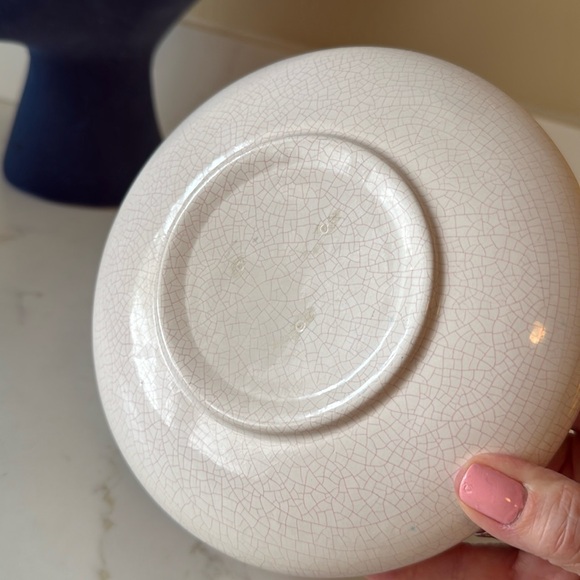 Vintage Capodimonte Style Tricket Dish with Lid 50’s - Picture 3 of 7